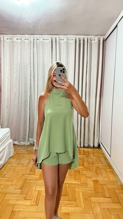Conjunto Versátil Bata + Shorts - loja online