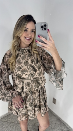 Vestido Paisley na internet