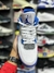 Nike Air Jordan 4 - Branco/Azul/Preto na internet