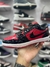 Nike Air Jordan 1 Low - Preto/Vermelho - Eltinho Outlet