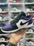Nike Air Jordan 1 Low - Roxo/Preto/Branco - Eltinho Outlet