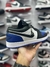Nike Air Jordan 1 Low - Preto/Azul/Branco - Eltinho Outlet