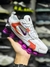 Nike Shox 12 Molas - Branco/Laranja/Rosa - Eltinho Outlet