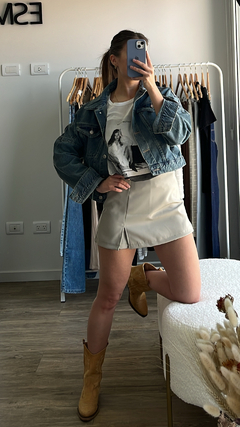 Short pollera Justina - tienda online