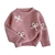 Sweater rosa con moños - comprar online