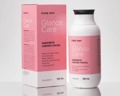 Sabonete Facial Glance Care Rare Way