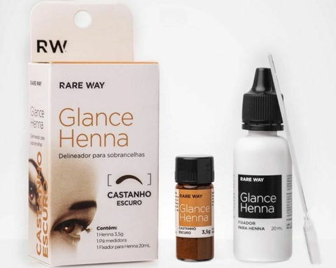 Henna Glance Castanho Escuro - Rare Way