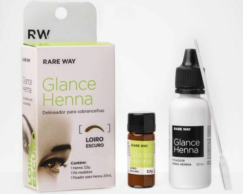 Henna Glance Loiro Escuro - Rare Way