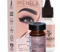 Kit Henna Sobrancelhas Menela - Preto - comprar online