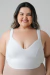 Sutiã Confortável Branco Plus Size - Modelo Essencial