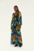 Vestido Longo Banana Uva - Farm