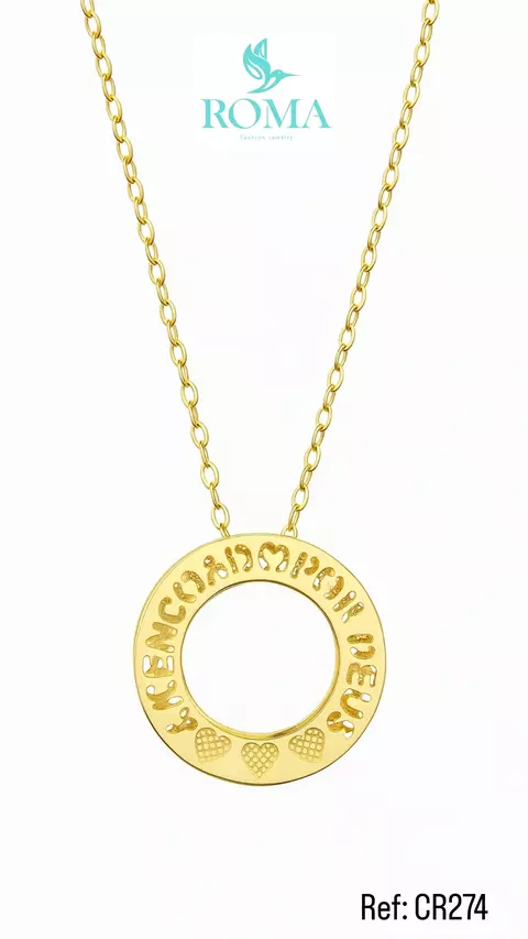 Colar Abençoada por Deus Ref: CR274 - comprar online