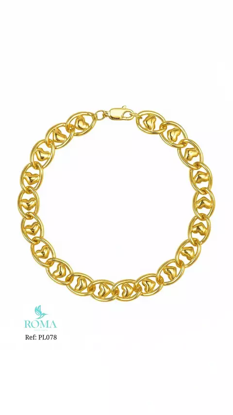 Pulseira coração Ref: PL078 - comprar online