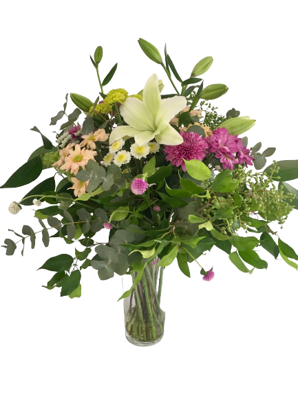 A135 - Gran arreglo mix flores y follaje - tienda online