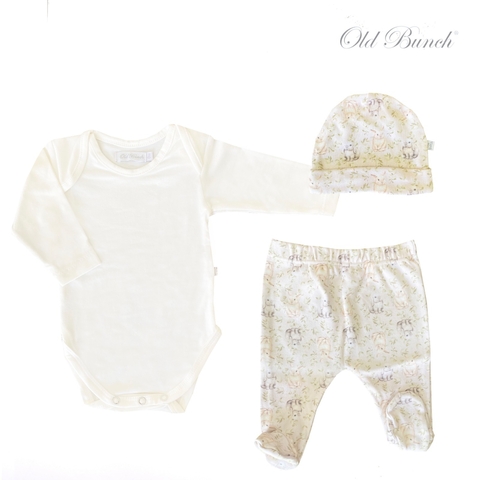 4042008 SET BODY M/L-RANITA-GORRO CONEJITOS