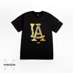 Remera LA Oversize (VL421235) - Nube Negra