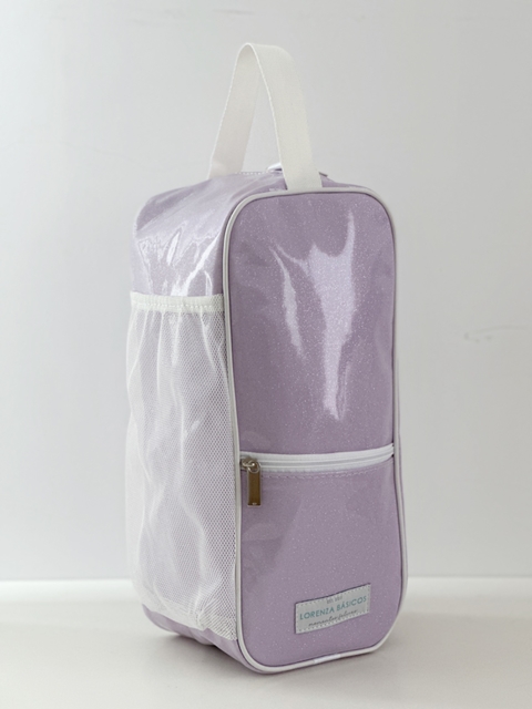 Botinero Vicky Glitter Lila