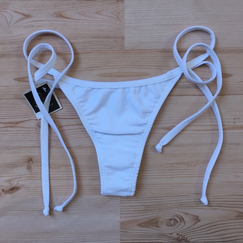 Calcinha Fio Dental CF Branca