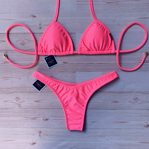 Biquíni Cristal ADF Rosa Neon