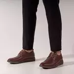 Sapato Social Casual Derby Moda Masculina Solado Costurado - loja online