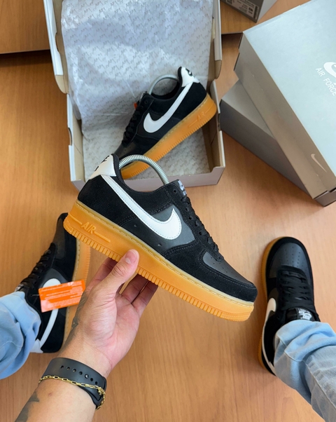 Tênis Modelo Air Force F1 Couro Premium 38 ao 43 Masculino - comprar online