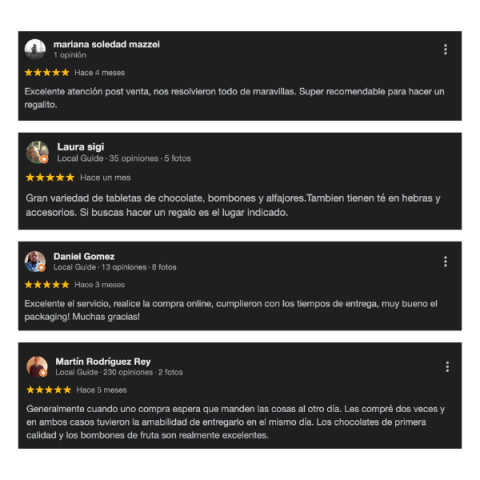 Banner de La Casita Suiza-Puro Chocolate