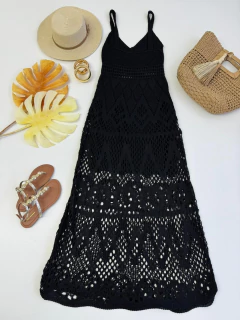 Vestido Tricot Preto na internet