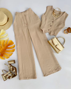 Conjunto calça e colete - comprar online
