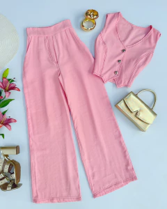 Conjunto calça e colete - loja online