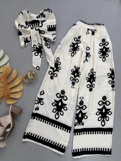 Conjunto Pantalona e cropped - Glamix