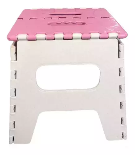 Banquito Plástico Plegable Bajo 100 Kgs