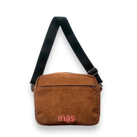 Bandolera Alfonsina Corderoy - Madera