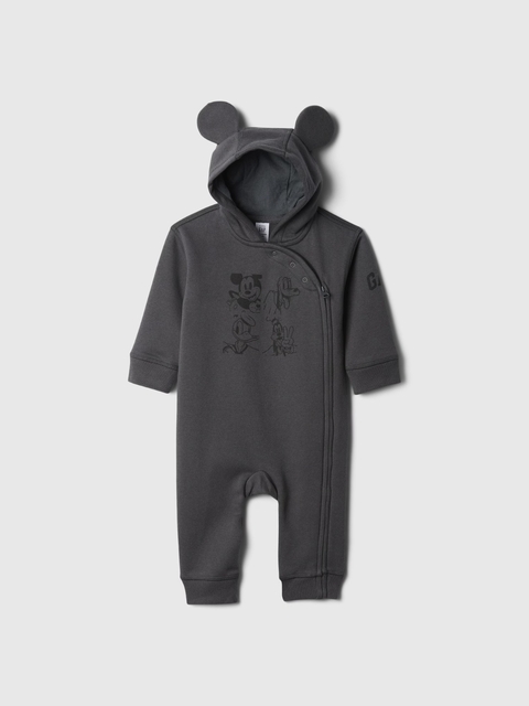 Macacão Moletom Fleece Gap Disney Cinza- GAP5983- Tamanho 3 - 6 meses - comprar online