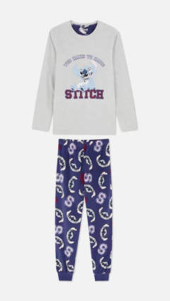 Pijama Infantil Micro Fleece Stitch - Tamanho 10 - 11 anos - comprar online