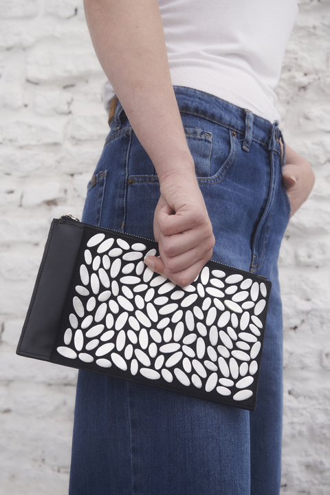Cartera Mini Bag Emma - Plata / Oro - comprar online