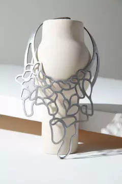Collar Victoria Art Nouveau - Plata