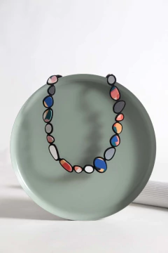 Collar Stone Small Brush Strokes - Iskin Sisters