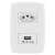 Conjunto 1 Tomada 10A + 1 USB - Ilumi Lev - ILL50