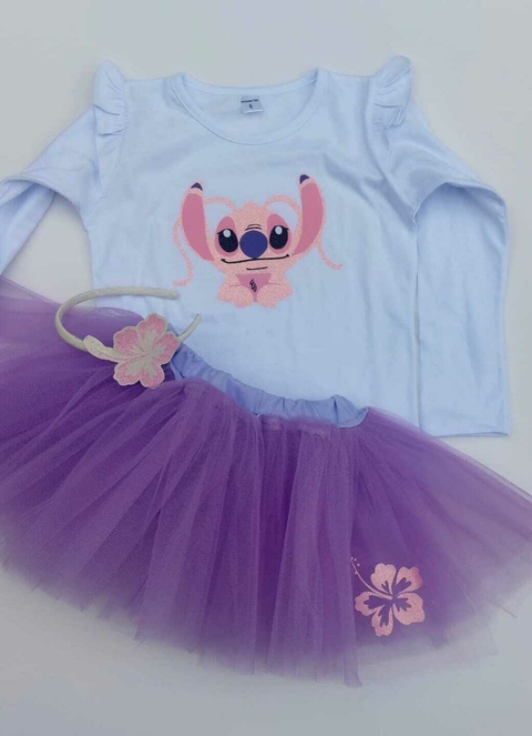 CONJUNTO MINI ANGELA STITCH - comprar online