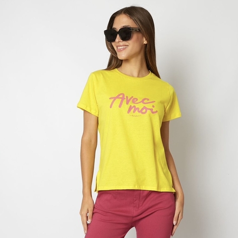 Remera Avec Amarilla - Mondieu