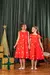 VESTIDO MÔNICA CORAÇÃO VERMELHO - Manuca para Meninas - Moda para Meninas