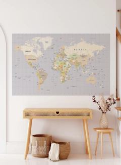 Mapamundi - LU9044 - 145x95cm