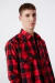 Camisa Hiro Red Black - Honky Tonk Shop
