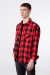 Camisa Hiro Red Black - tienda online