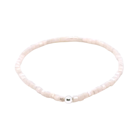 Pulsera Cubo #3 Nude - Elastizado sin cierre | AMALO - comprar online