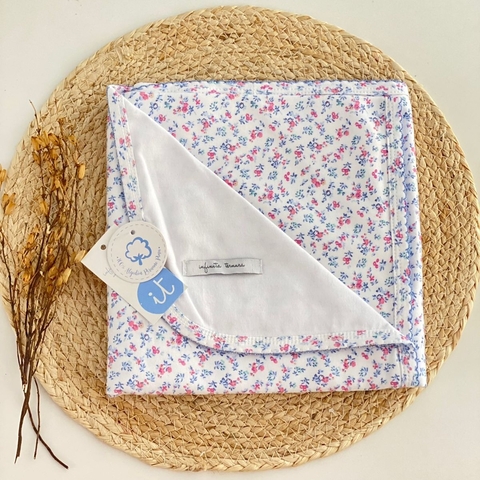 Manta de Algodón Pima "LIBERTY AZUL"