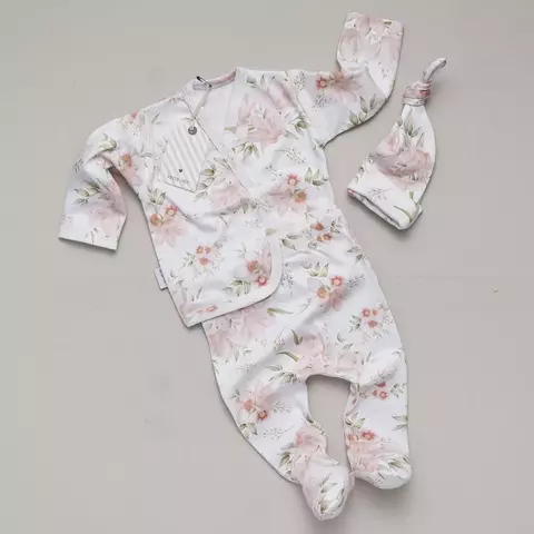 Ajuar 3 piezas BATA "JUANA" - comprar online