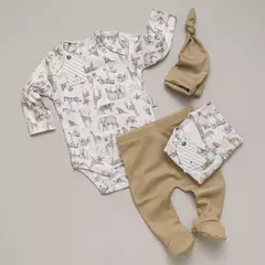 Ajuar 6 piezas BIENVENIDA "SELVA" - tienda online