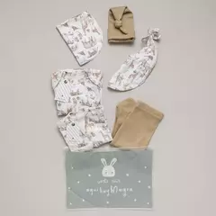 Ajuar 6 piezas BIENVENIDA "SELVA" - comprar online