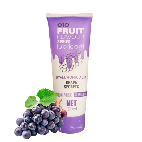 OLO GEL LUBRICNATE BASE AGUA SABOR UVA 120 ML